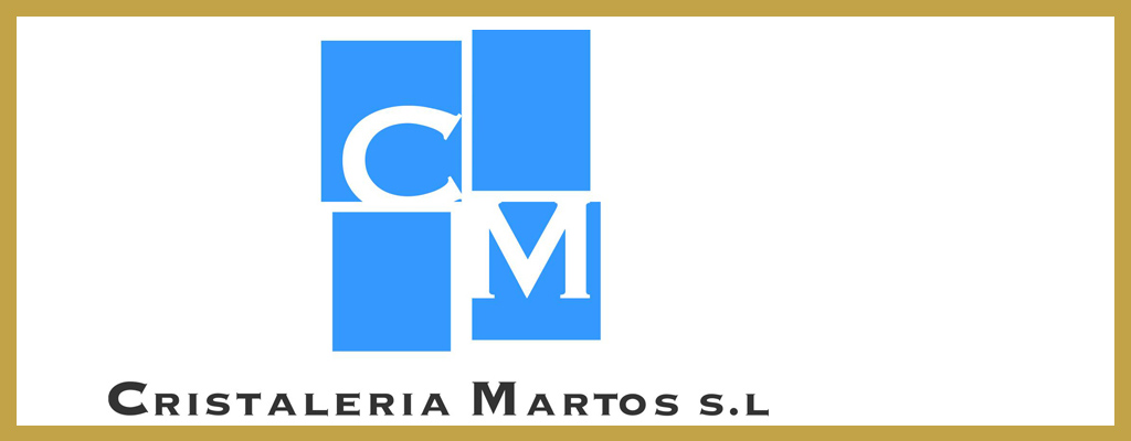Logo de Cristalería Martos S.L.