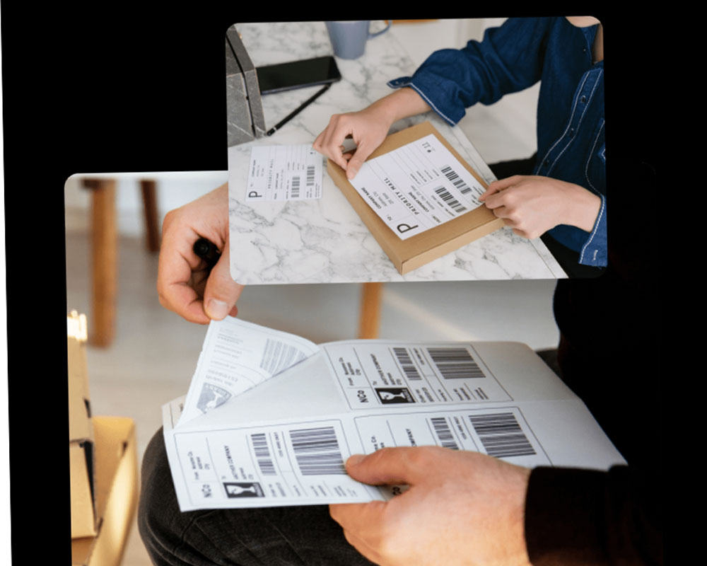 Imagen para Producto Etiquetes adhesives de cliente Data Label
