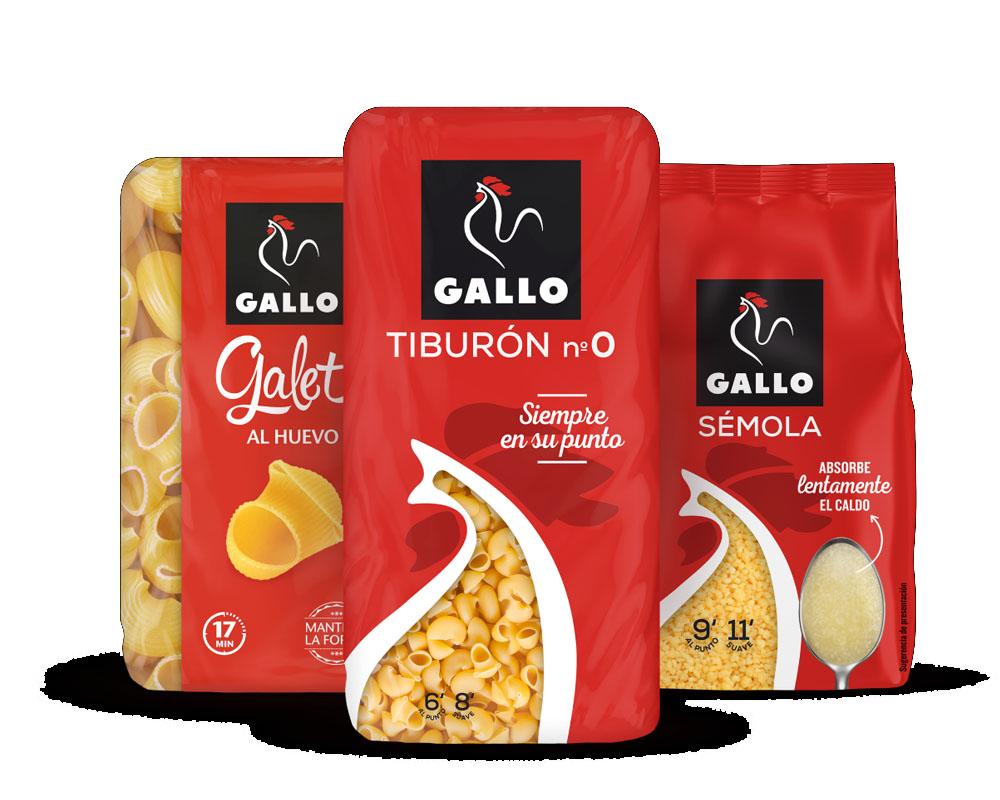 Imagen para Producto Pastas de cliente Pastas Gallo (Esparreguera)