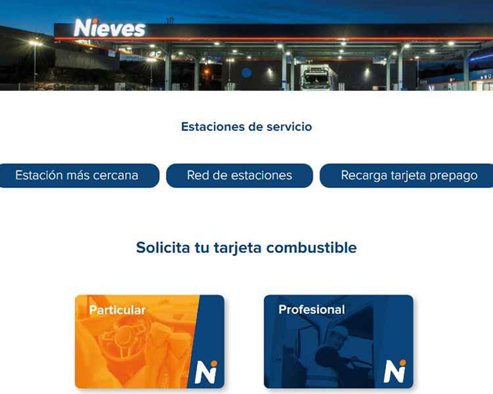 Imagen para Producto Estaciones de servicio de cliente Petronieves (Esparreguera)