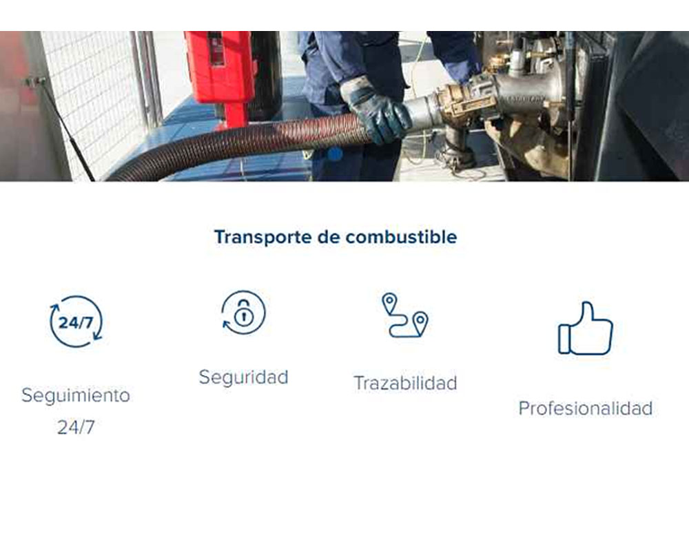 Imagen para Producto Transporte de combustible de cliente Petronieves (Esparreguera)