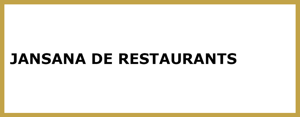 Logo de Jansana de Restaurants