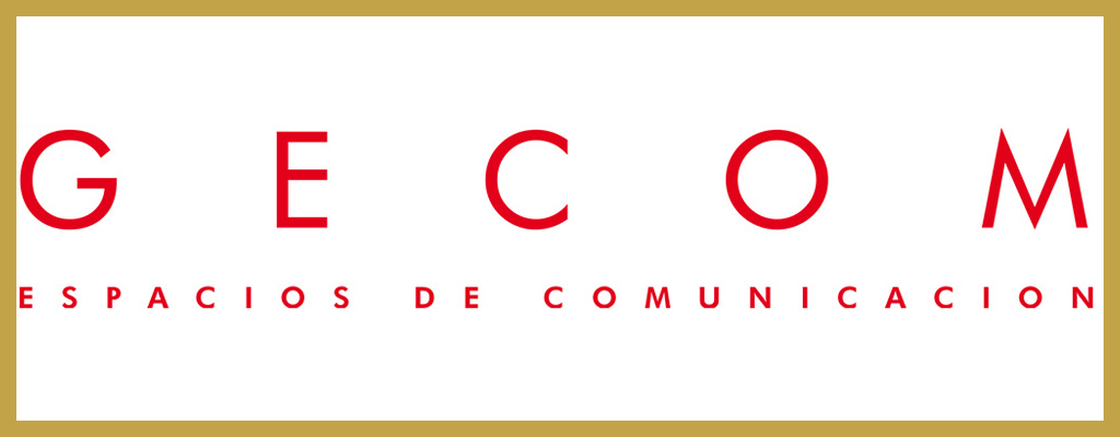 Logotipo de Gecom - Espacios de comunicación