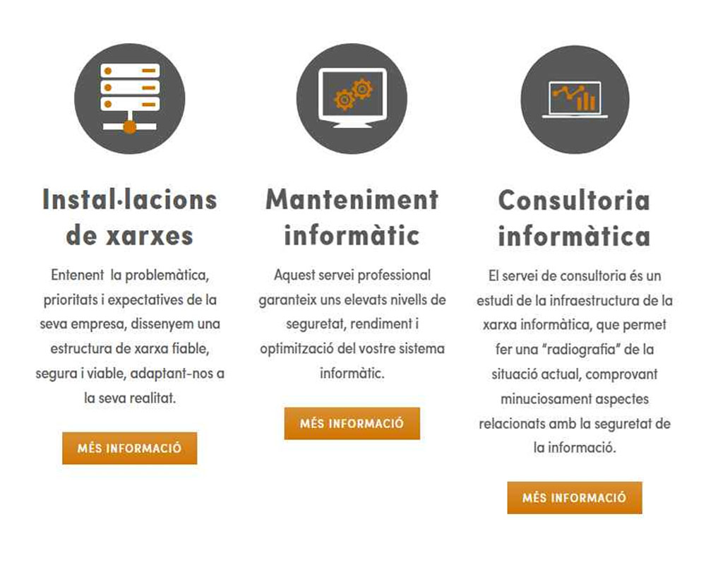 Imagen para Producto Solucions informàtiques de cliente Canon Vallès (Sistemes d'Oficina del Vallès, S.A.)