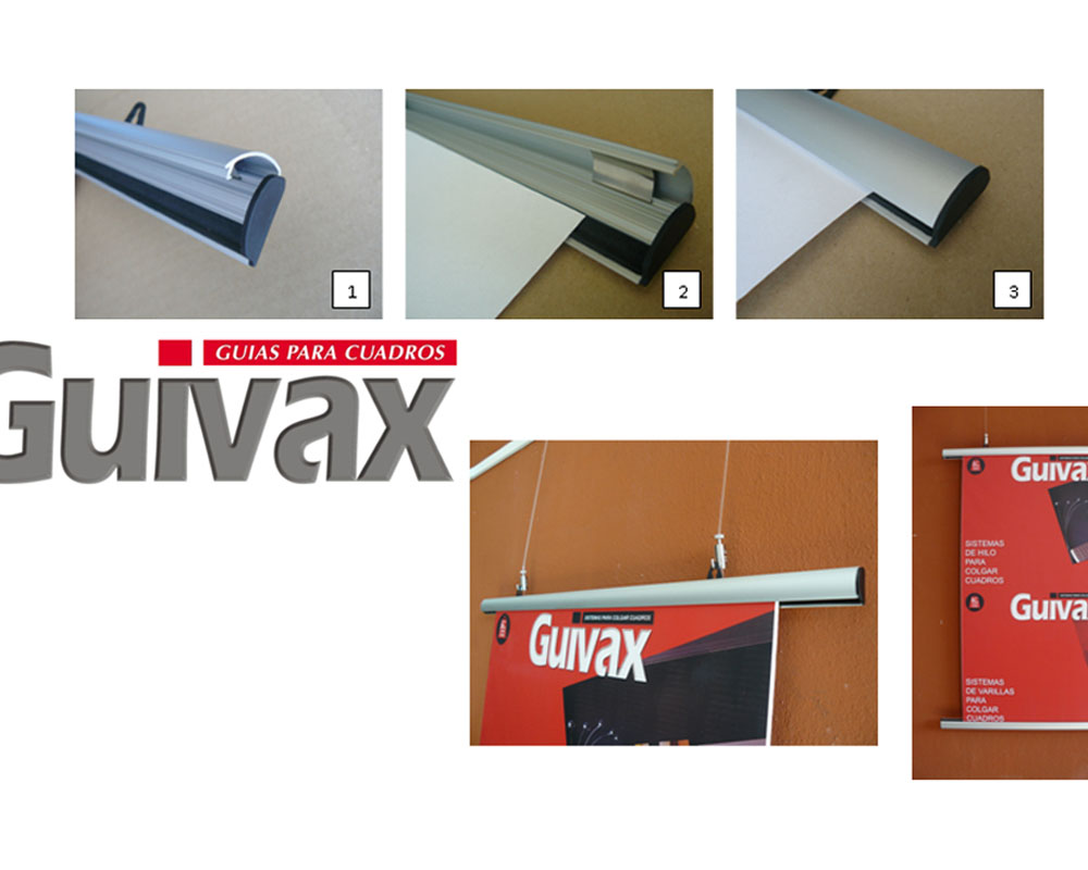Imagen para Producto Guías para cuadros de cliente Guivax – Joanper