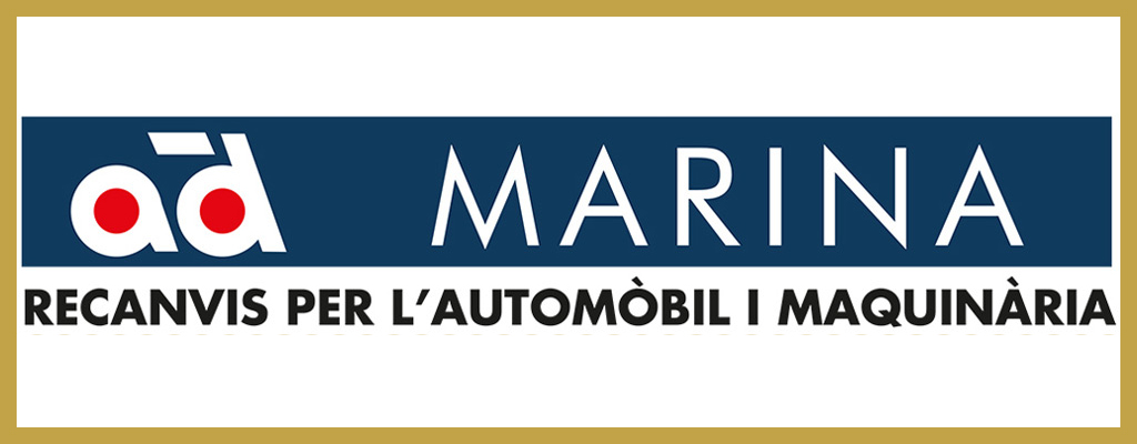 Logotipo de AD Marina - Recanvis per l'automòbil i maquinària