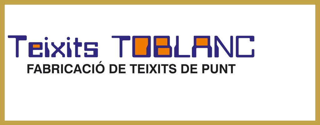 Logo de Tejidos TOBLANC