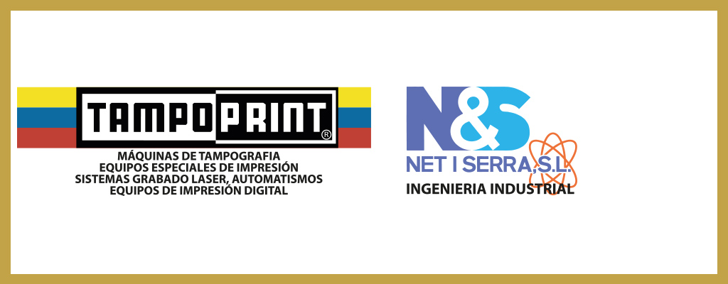 Logo de Tampoprint - Net i Serra