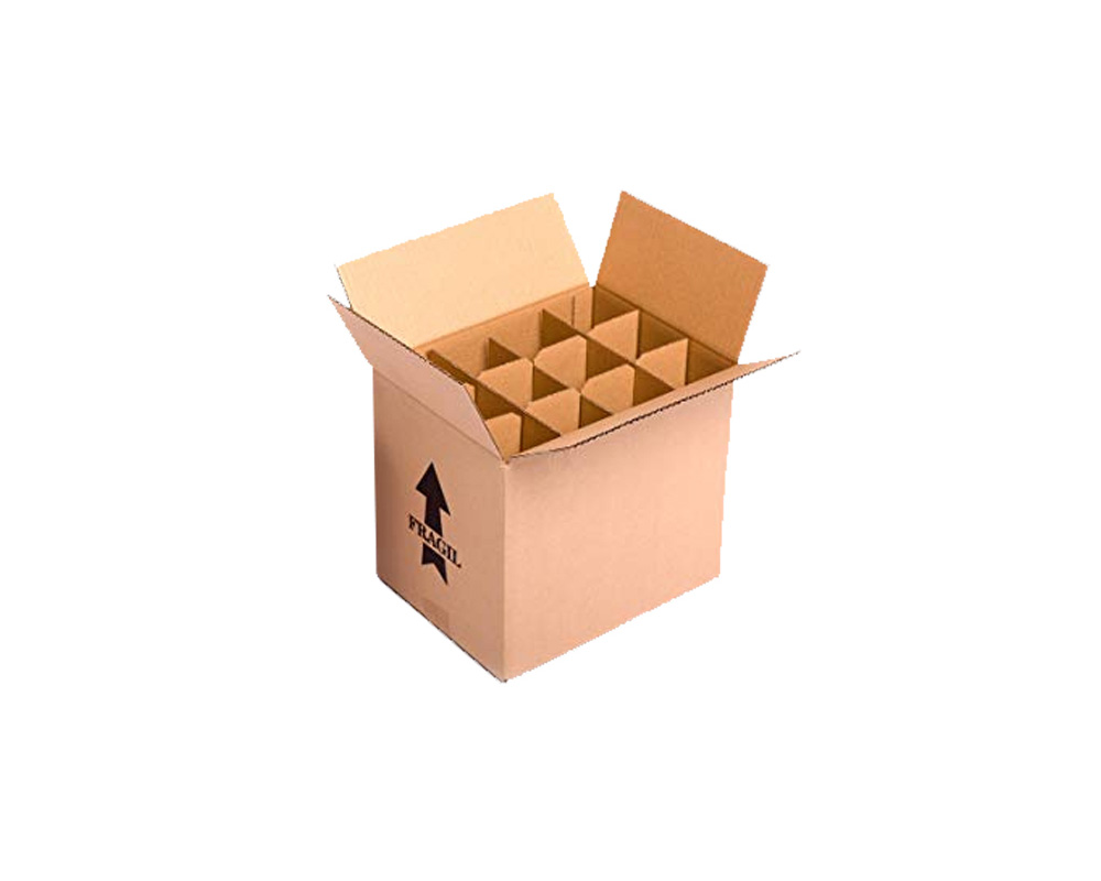 Imagen para Producto Cajas para botellas con celdillas de cliente Ondulados Llobregat