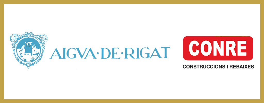 Logotipo de Aigua de Rigat - Conre