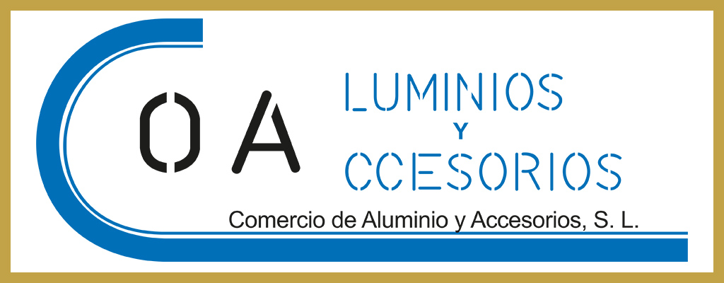 Logotipo de Comercio de Aluminio y Accesorios