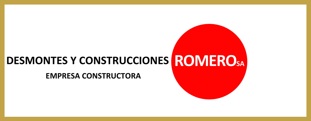 Logo de Romero. Desmontes y Construcciones