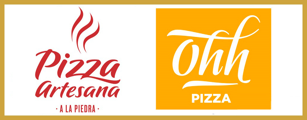 Logotipo de Pizza Artesana - Ohh pizza