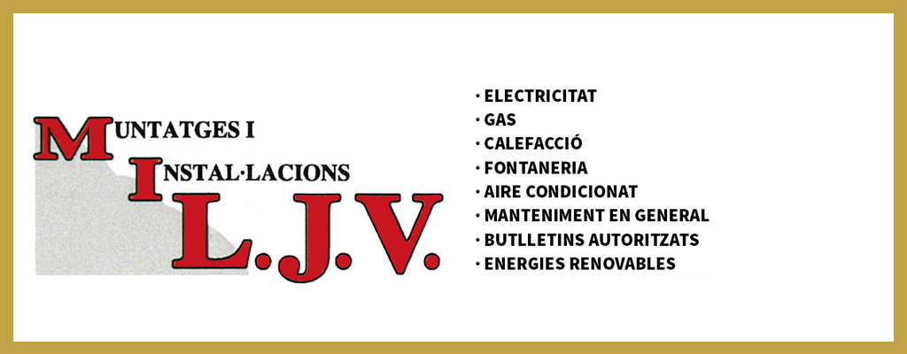 Logo de L.J.V. Muntatges i Instal·lacions