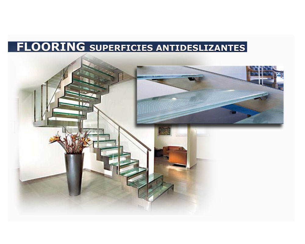 Imagen para Producto Flooring antideslizante de cliente Comercial del Vidre