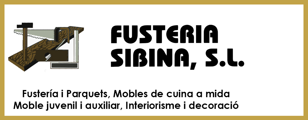 Logo de Fusteria Sibina