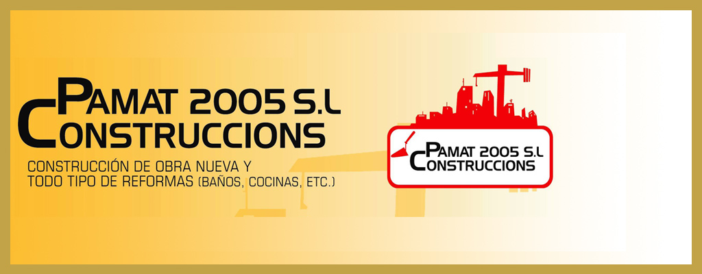 Logo de Construccions Pamat