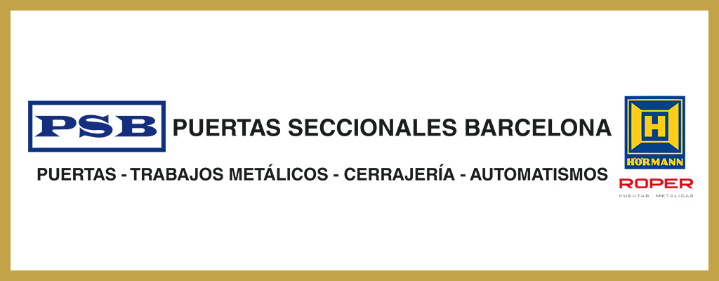 Logotipo de PSB Puertas Seccionables Barcelona