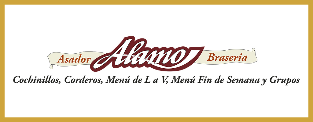 Logotipo de Alamo - Asador Brasería