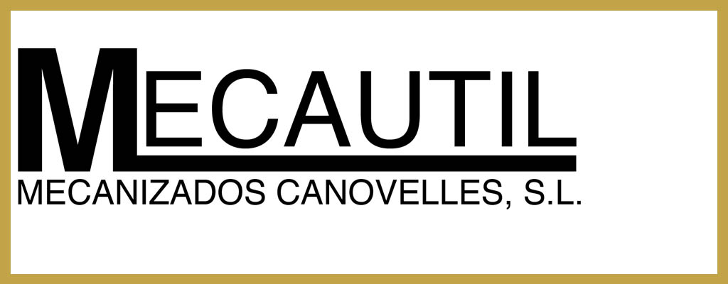 Logo de Mecautil. Mecanizados Canovelles