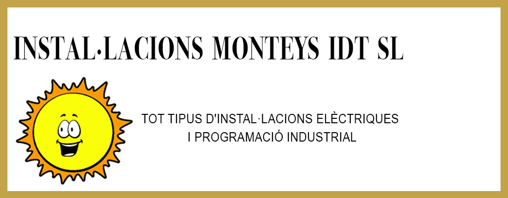 Logo de Instal·lacions Monteys IDT