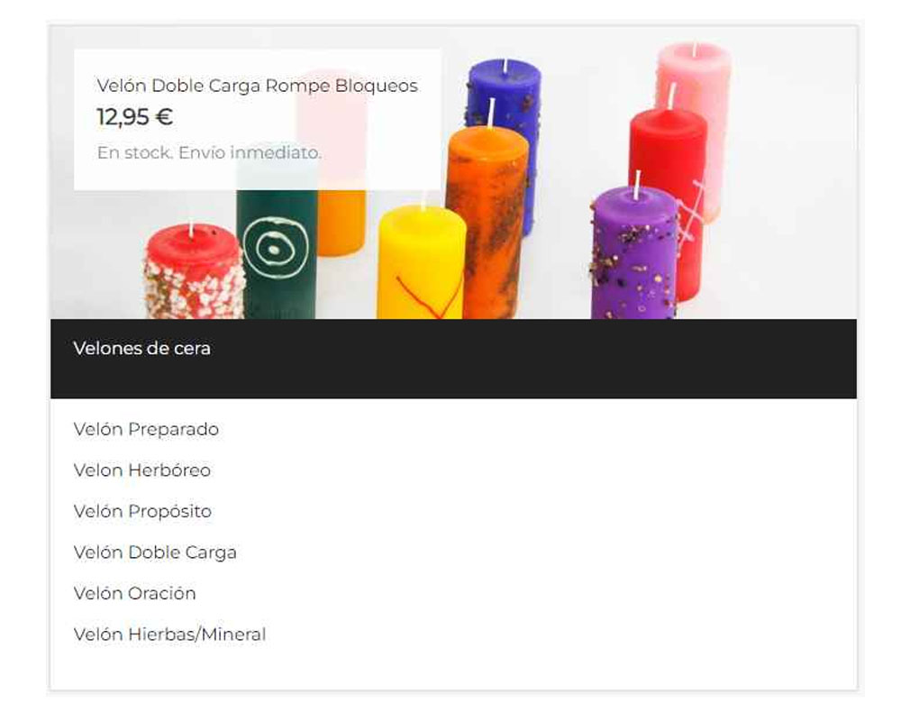Imagen para Producto Velones de cera de cliente Las Velas de Mariano