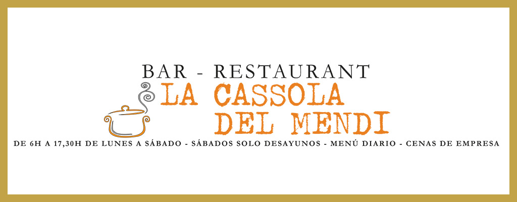 Logotipo de Bar Restaurant La Cassola Mendi