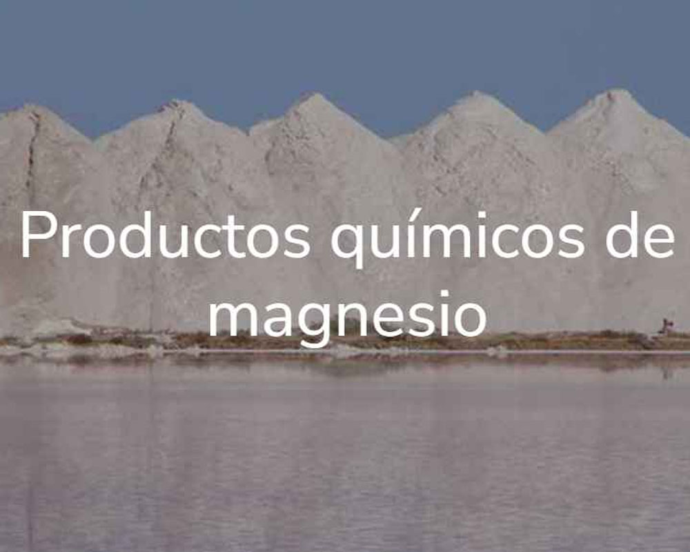 Imagen para Producto Productos químicos de magnesio de cliente Betaquímica