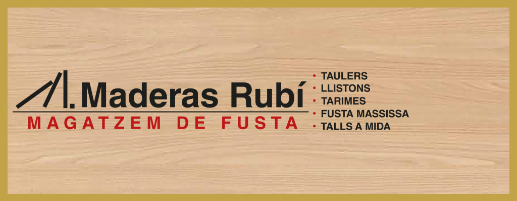 Logo de Maderas Rubí