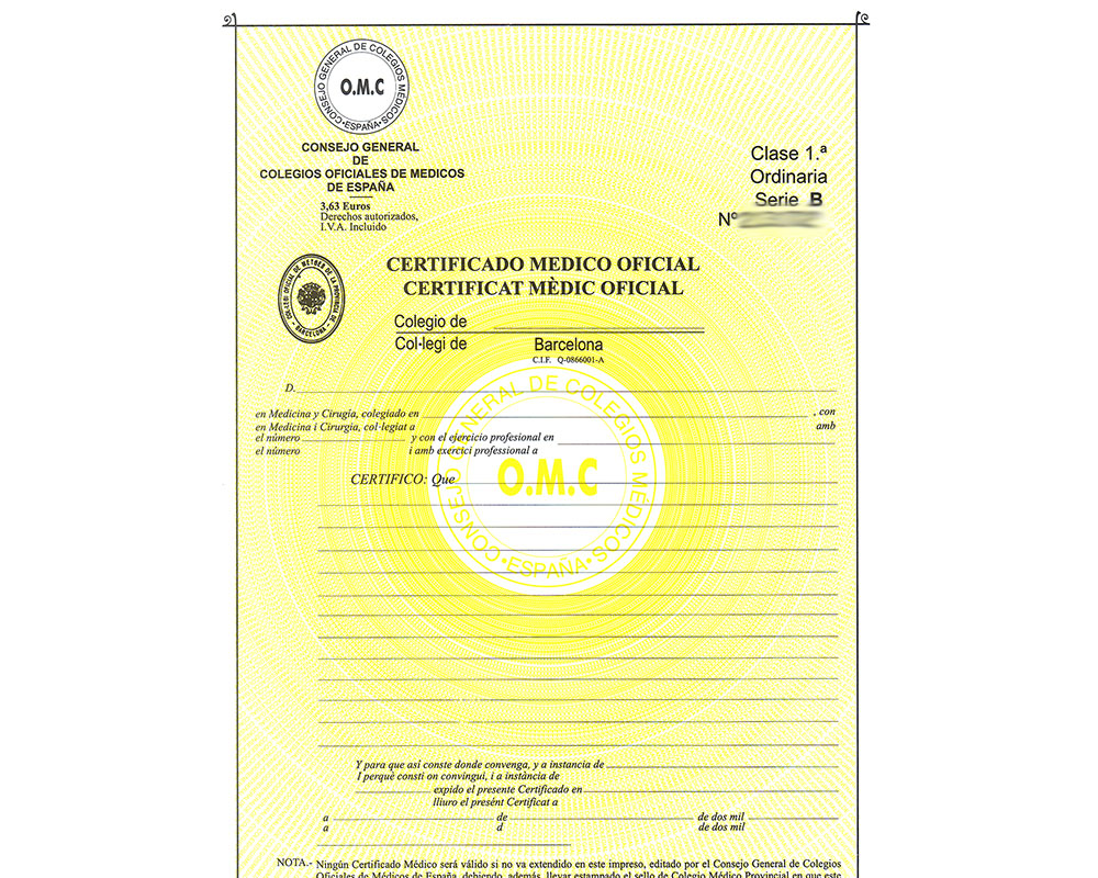 Imagen para Producto Certificats Mèdics de cliente Pratsalut