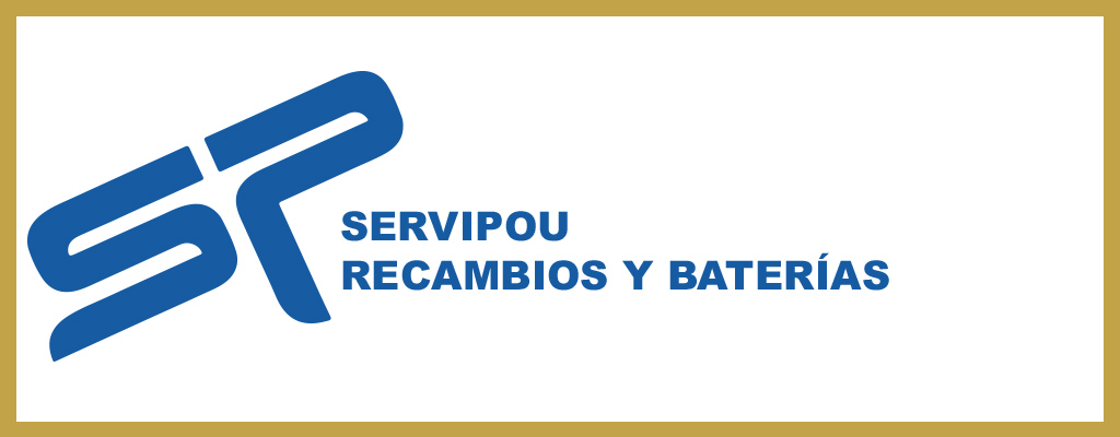 Logo de Servipou Recambios y Baterías
