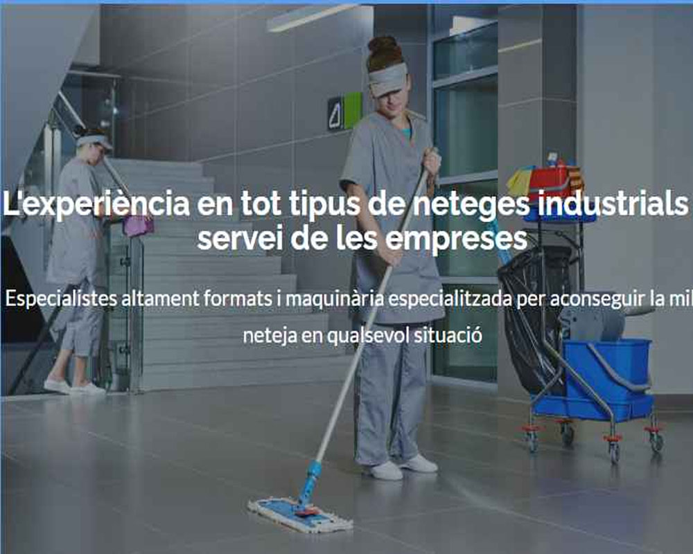 Imagen para Producto Neteja industrial de cliente Fundació Ramon Noguera