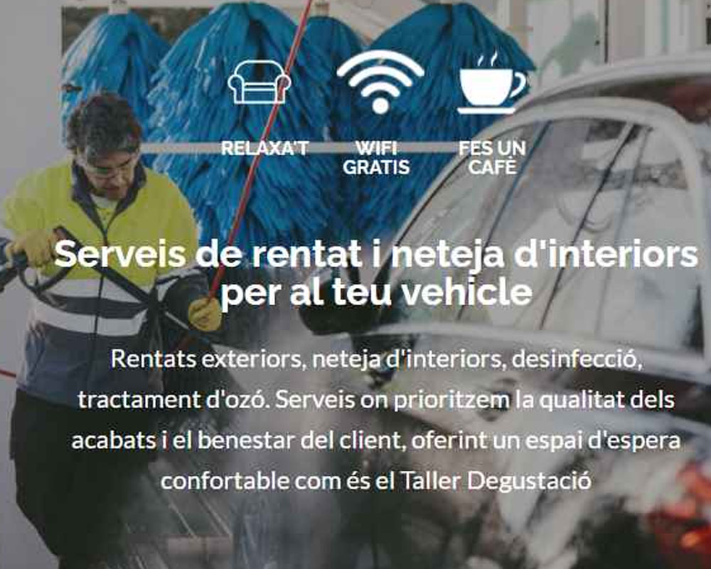 Imagen para Producto Lavado de coches y camiones de cliente Fundació Ramon Noguera