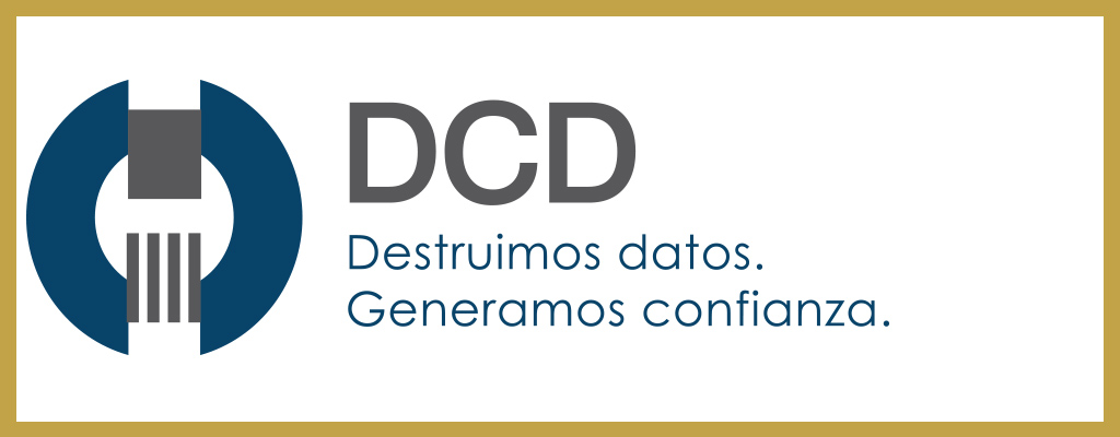Logo de DCD - Destrucción Confidencial de Documentación