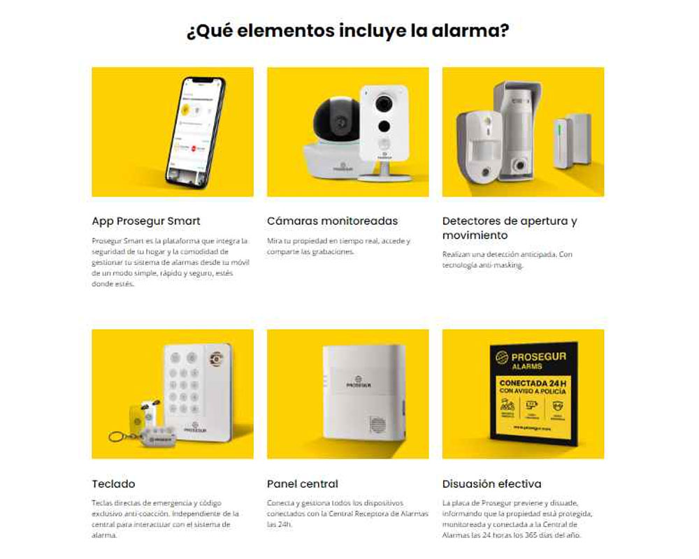 Imagen para Producto Alarmas de cliente Prosegur (Girona)