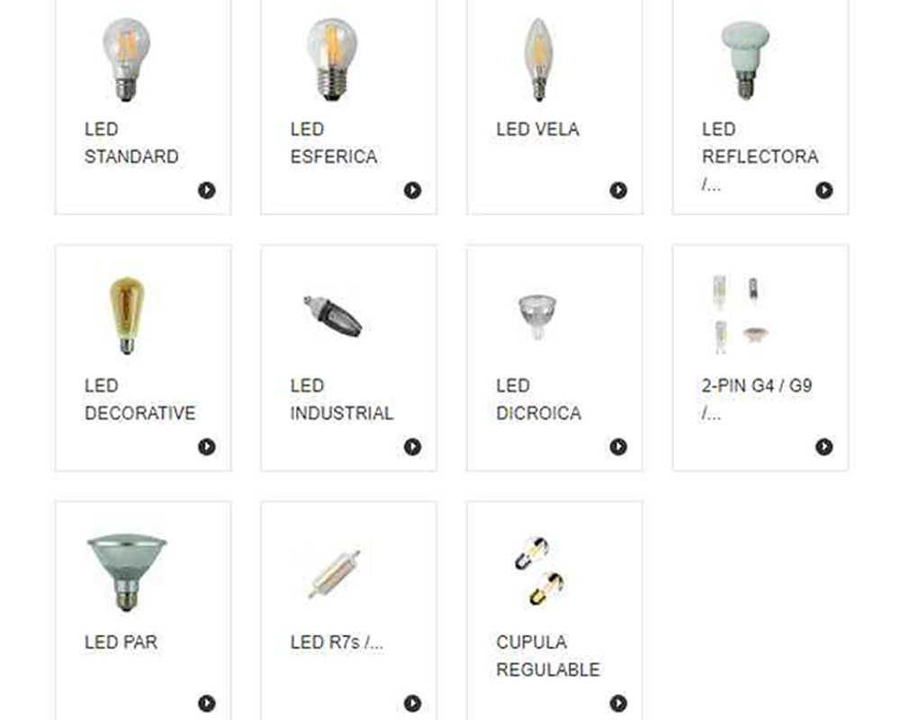 Imagen para Producto Bombetes LED de cliente Hydrasystem Plus, S.L.