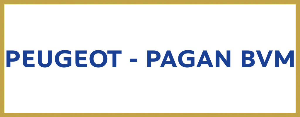 Logotipo de Peugeot Pagan BVM