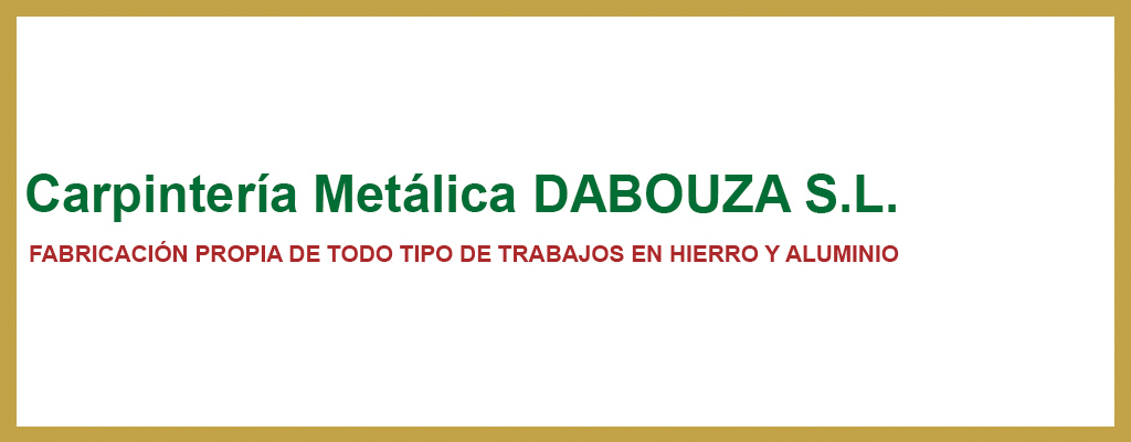 Logo de Carpintería Metálica Dabouza