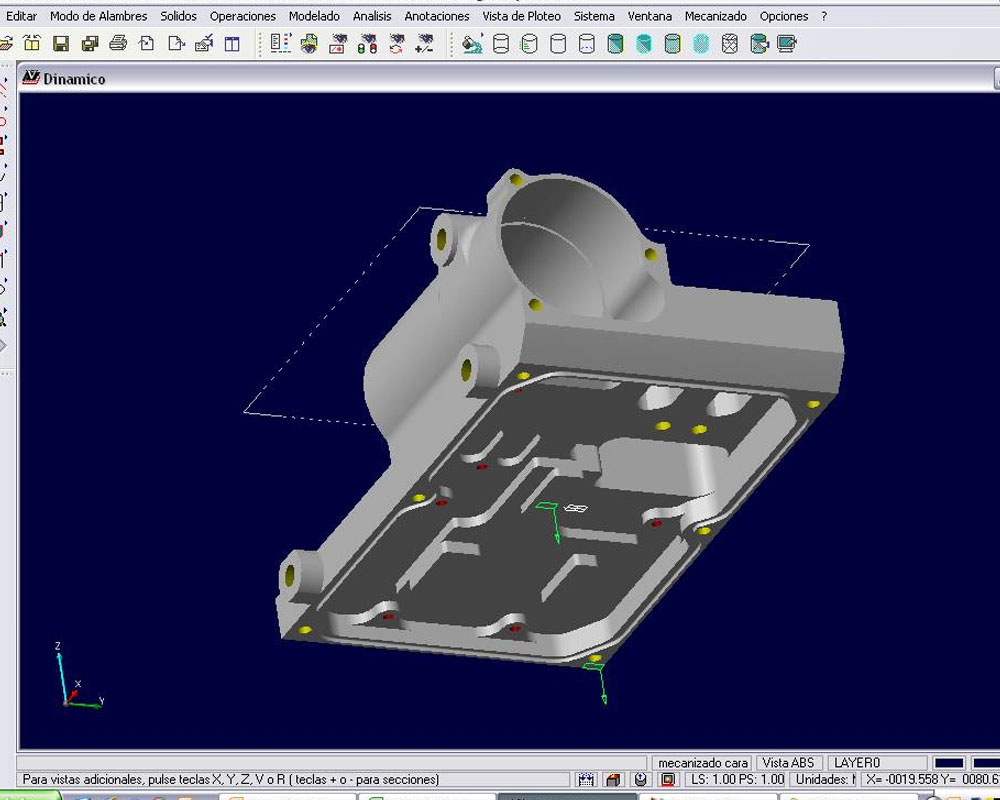 Imagen para Producto Mecanizados 3D de cliente Mecanizados Frame