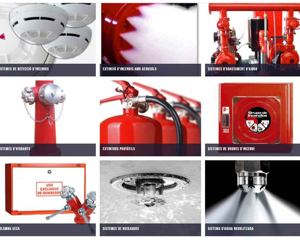 Imagen para Producto Contra incendios de cliente Sidetex
