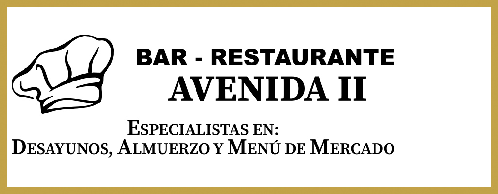 Logo de Bar Restaurante Avenida II