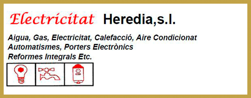 Electricitat Heredia - En construcció