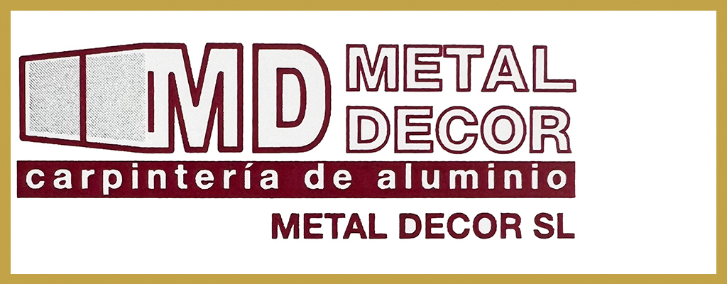 Logo de Carpintería de Aluminio Metal Decor