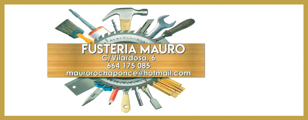 Logo de Fusteria Mauro