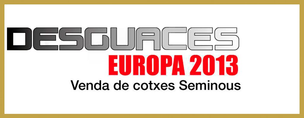 Logo de Desguace Europa 2013