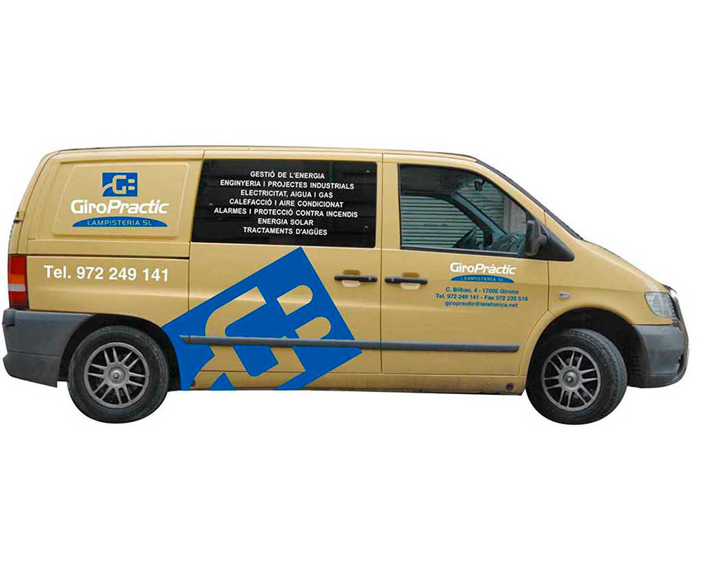 Imagen para Producto Retolació de vehicles de cliente Logo Girona