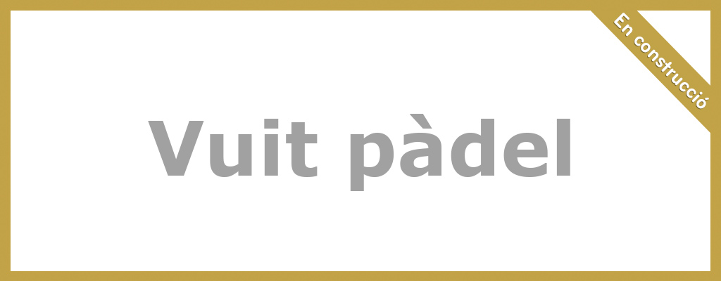 Logotipo de Vuit pàdel