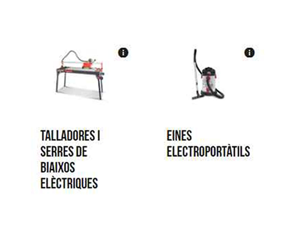Imagen para Producto Tall elèctric de cliente Germans Boada