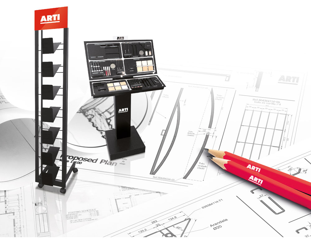 Imagen para Producto Fabricación expositores de cliente ARTI - Industrias ARTI, S.L.
