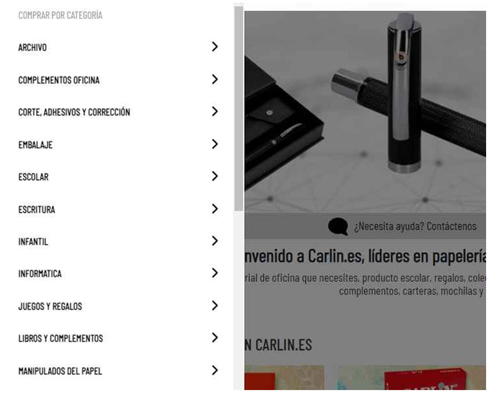 Imagen para Producto Paperería de cliente Carlin Cataluña, SRL